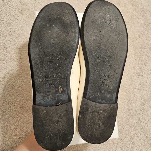 Khaite Marcy Flats Cream 37.5 Women's - Picture 9 of 11